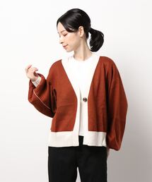 179/WG | <4way>リバーシブルカーディガン(カーディガン/ボレロ)