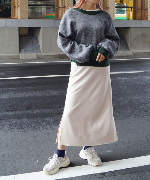 179/WG（イチナナキュウダブルジー）の「<4way>リバーシブルカーディガン（カーディガン/ボレロ・レディース・ブルー/オレンジ/チャコールグレー・FREE）」の20枚目の写真