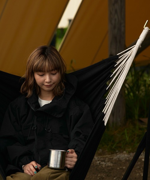 OUTDOOR PRODUCTS APPAREL(アウトドアプロダクツアパレル)の「撥水フィッシングジャケット ワンポイントブランドロゴ(ブルゾン・メンズ・ブラック/ベージュ/カーキ・LARGE/MEDIUM/X-LARGE)」の17枚目の写真