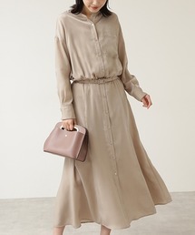 NATURAL BEAUTY BASIC | ｐｅｔｉｔ　ｌｕｘｅ　フォルムシャツワンピース/0171240990(ワンピース)