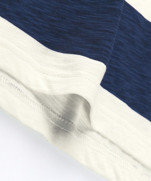 BRANSHES(ブランシェス)の「【シルバープリント】幅広ボーダー長袖Tシャツ(Tシャツ/カットソー・キッズ・ネイビー/ブラック・90cm/140cm/150cm/130cm/100cm/120cm/110cm)」の21枚目の写真