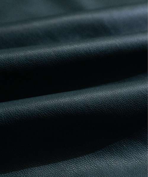 Naive magic（ナイーブマジック）の「【a】テックレザーシャツ（シャツ/ブラウス・メンズ・グレー系その他/グリーン/グレー/ブラック系その他/ブラック/グリーン系その他/アイボリー・LARGE/MEDIUM/X-LARGE）」の22枚目の写真