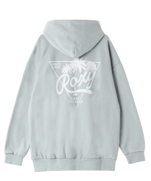 ROXY（ロキシー）の「SURF CLUB HOODIE/ロキシーバックプリントプルオーバーパーカー（パーカー・レディース・ブラック/ブラック系その他/ナチュラル・SMALL/MEDIUM/LARGE）」の3枚目の写真