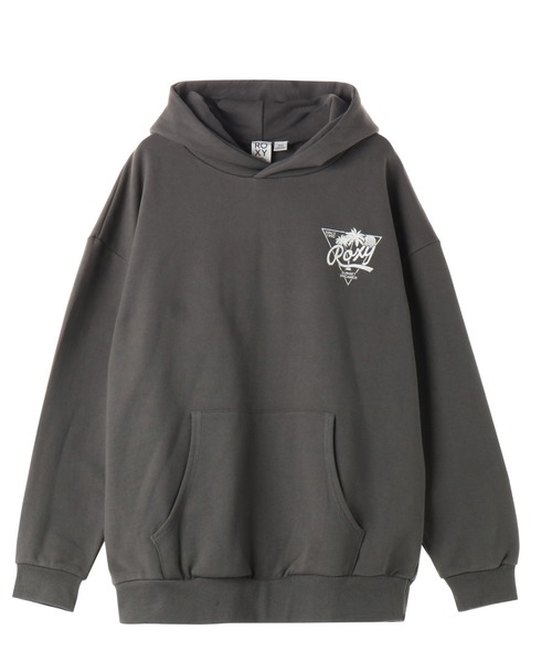 ROXY（ロキシー）の「SURF CLUB HOODIE/ロキシーバックプリントプルオーバーパーカー（パーカー・レディース・ブラック/ブラック系その他/ナチュラル・SMALL/MEDIUM/LARGE）」の9枚目の写真