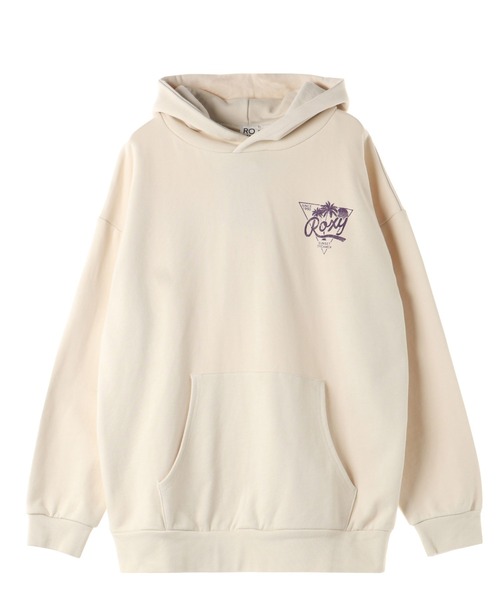 ROXY（ロキシー）の「SURF CLUB HOODIE/ロキシーバックプリントプルオーバーパーカー（パーカー・レディース・ブラック/ブラック系その他/ナチュラル・SMALL/MEDIUM/LARGE）」の6枚目の写真