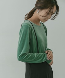 KBF+ | KBF+　ベロアロングTシャツ∴(Tシャツ/カットソー)