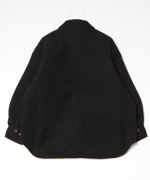 WESTSEA(ウエストシー)の「ポリメルトン ポケット付き ビッグシルエットジャケット(ブルゾン・メンズ・ブラック/ベージュ/サックスブルー/グレイッシュベージュ・M/L/XL)」の15枚目の写真