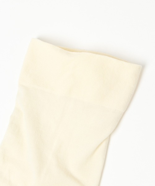 Heather（ヘザー）の「シアーハイソックス　237198（ソックス/靴下・レディース・オフホワイト・ONE SIZE）」の6枚目の写真