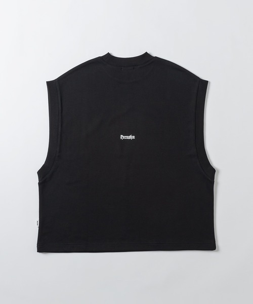 Perushu（ペルーシュ）の「ユーズドライクロックスウェットベスト（その他トップス・メンズ・ライトグレー/ブラック/グリーン・MEDIUM/LARGE）」の8枚目の写真