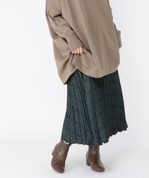 studio CLIP | チェック柄プリーツスカート(スカート)