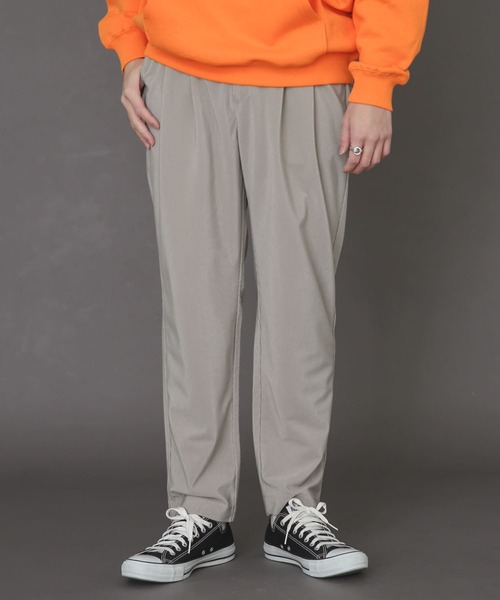 SENSE OF PLACE by URBAN RESEARCH（センスオブプレイスバイアーバンリサーチ）の「コーデュロイタックテーパードパンツ（その他パンツ・メンズ・ブラック/パープル/ブラウン/グレー/ライトベージュ/ベージュ・MEDIUM/LARGE）」の11枚目の写真