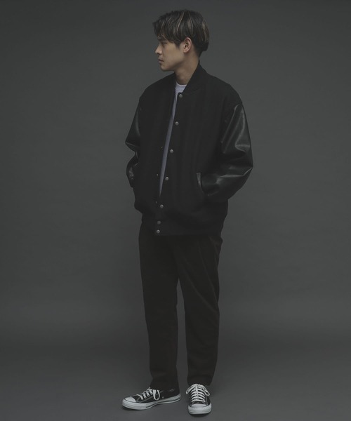 SENSE OF PLACE by URBAN RESEARCH（センスオブプレイスバイアーバンリサーチ）の「コーデュロイタックテーパードパンツ（その他パンツ・メンズ・ブラック/パープル/ブラウン/グレー/ライトベージュ/ベージュ・MEDIUM/LARGE）」の13枚目の写真