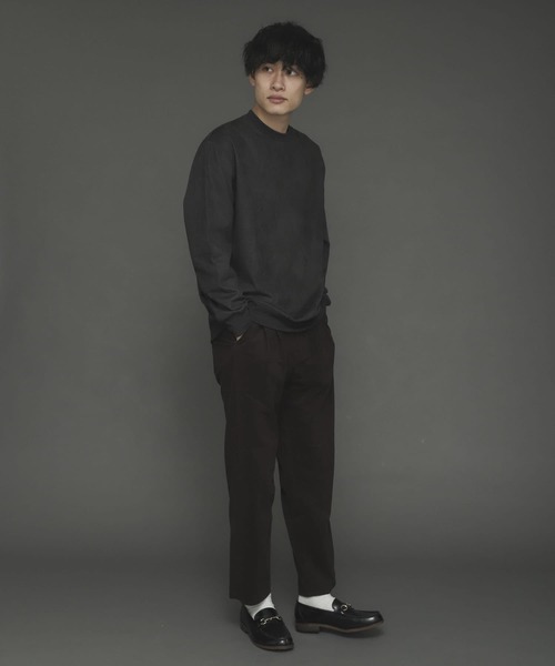 SENSE OF PLACE by URBAN RESEARCH（センスオブプレイスバイアーバンリサーチ）の「コーデュロイタックテーパードパンツ（その他パンツ・メンズ・ブラック/パープル/ブラウン/グレー/ライトベージュ/ベージュ・MEDIUM/LARGE）」の19枚目の写真