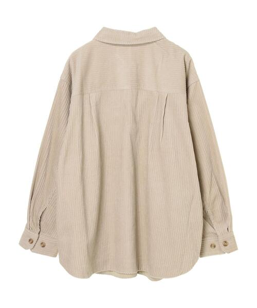 AMERICAN HOLIC(アメリカンホリック)の「親子コールジャケット(ブルゾン・レディース・ブラウン/ライトベージュ・M/L)」の18枚目の写真