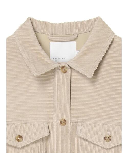 AMERICAN HOLIC(アメリカンホリック)の「親子コールジャケット(ブルゾン・レディース・ブラウン/ライトベージュ・M/L)」の17枚目の写真