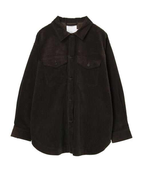 AMERICAN HOLIC(アメリカンホリック)の「親子コールジャケット(ブルゾン・レディース・ブラウン/ライトベージュ・M/L)」の8枚目の写真