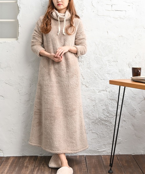 モコボアハイネックワンピース ルームウェア パジャマ Felt Maglietta フェルトマリエッタ のファッション通販 Zozotown