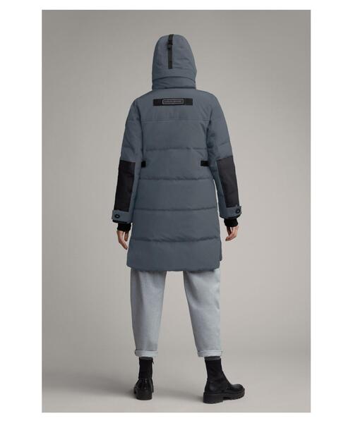 CANADA GOOSE（カナダグース）の「＜CANADA GOOSE（カナダグース）＞BENNETT PARKA ダウンジャケット  Ψ（ダウンジャケット/コート・レディース・ダークグレー/ネイビー・XS/M/S）」の4枚目の写真