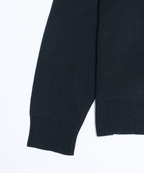 WHO'S WHO gallery（フーズフーギャラリー）の「COOPER FACTロゴニット（ニット/セーター・メンズ・アッシュグレー/ブラック/ブラウン・FREE）」の19枚目の写真