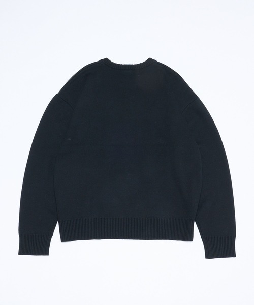 WHO'S WHO gallery（フーズフーギャラリー）の「COOPER FACTロゴニット（ニット/セーター・メンズ・アッシュグレー/ブラック/ブラウン・FREE）」の21枚目の写真