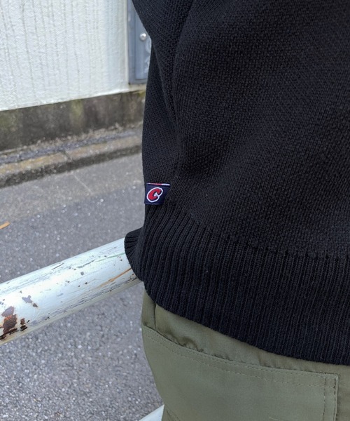 WHO'S WHO gallery（フーズフーギャラリー）の「COOPER FACTロゴニット（ニット/セーター・メンズ・アッシュグレー/ブラック/ブラウン・FREE）」の5枚目の写真