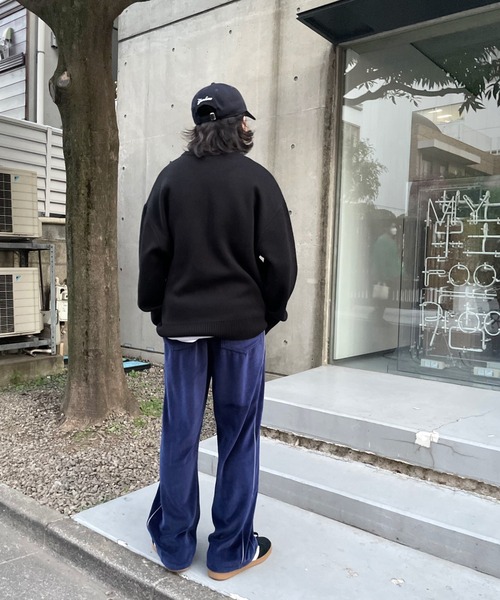 WHO'S WHO gallery（フーズフーギャラリー）の「COOPER FACTロゴニット（ニット/セーター・メンズ・アッシュグレー/ブラック/ブラウン・FREE）」の8枚目の写真