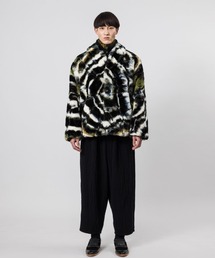 美品　スペシャル品　Sasquatchfabrix.　ファーコーチジャケット SASQUATCHfabrix.（サスクワァッチファブリックス）の