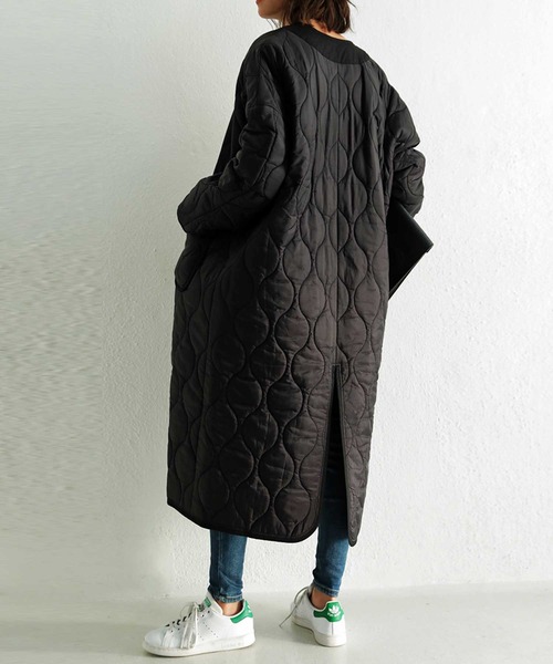 ✨レア✨極美品　アンダーアーマー　グランドコート　キルティング　ブラック　　L ✨レア✨極美品 アンダーアーマー グランドコート キルティング ブラック L