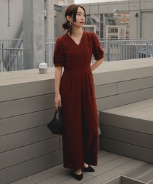 ジャガードオールインワン