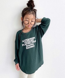 CIAOPANIC TYPY | 【KIDS】ビックワッフルプリントプルオーバー(Tシャツ/カットソー)