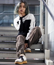 AVIREX | 【WEB&DEPOT限定】BICOLOR COLLEGE T-SHIRT/ バイカラーカレッジロングスリーブティーシャツ(Tシャツ/カットソー)