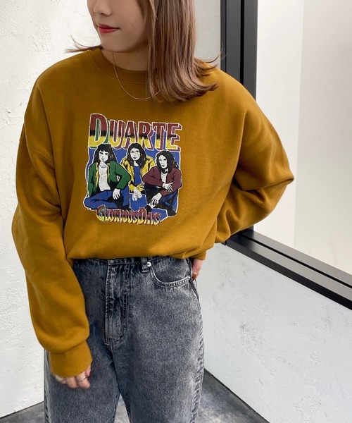 apres jour mignon(アプレジュールミニョン)の「アソートヴィンテージスウェット3【ZOZOTOWN限定アイテム】(スウェット・レディース・ブラック系その他/ブラック/チャコールグレー/ナチュラル/ライトベージュ/ブラック系その他2/クリーム/マスタード/ベージュ系その他/ベージュ系その他2/その他/パープル・フリー/X-LARGE)」の11枚目の写真