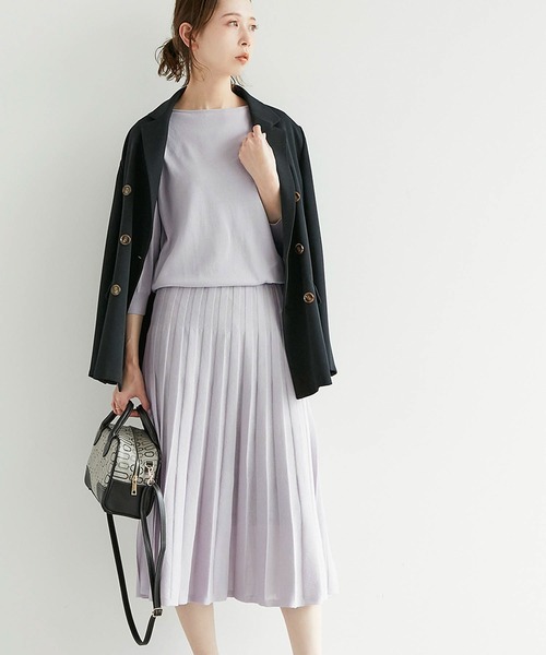 Web限定 ボートネックニットワンピース ワンピース Rope Picnic ロペピクニック のファッション通販 Zozotown