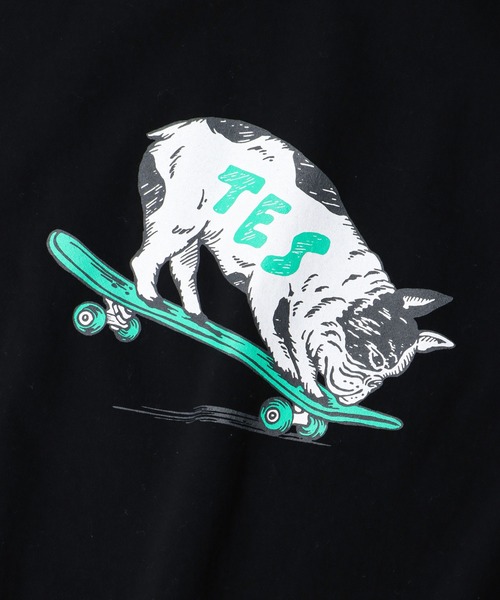 The Endless Summer（エンドレスサマー）の「TES NOSE GRIND BUHI T-SHIRT / Tシャツ（Tシャツ/カットソー・メンズ・ホワイト/ブラック/サックスブルー/サーモンピンク・SMALL/MEDIUM/LARGE/X-LARGE）」の8枚目の写真