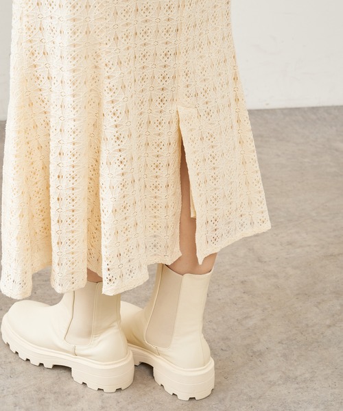 OLIVE des OLIVE（オリーブデオリーブ）の「レースマーメイドスカート（スカート・レディース・アイボリー/オフホワイト・FREE）」の19枚目の写真