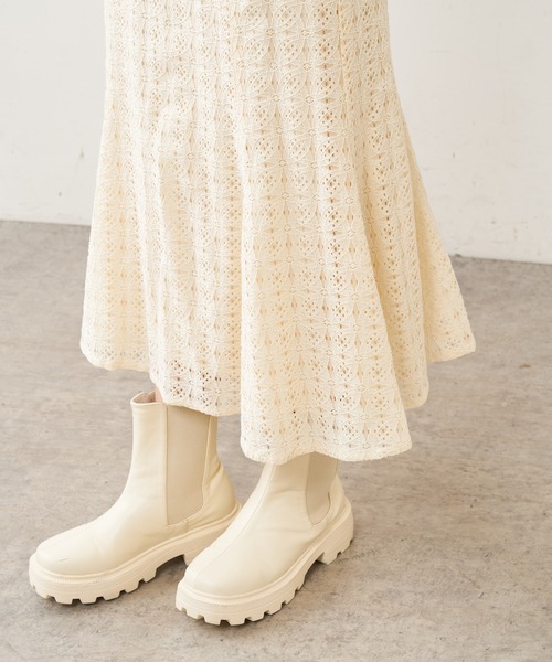 OLIVE des OLIVE（オリーブデオリーブ）の「レースマーメイドスカート（スカート・レディース・アイボリー/オフホワイト・FREE）」の22枚目の写真