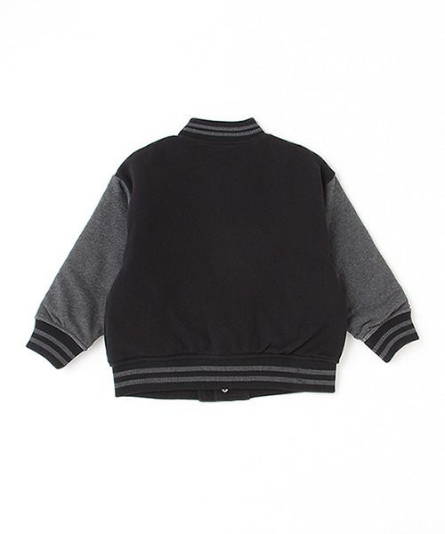 XLARGE KIDS（エクストララージキッズ）の「中綿キルトスタジャン（スタジャン・キッズ・カーキ/ブラック・100cm/120cm/130cm/140cm/90cm/110cm）」の6枚目の写真