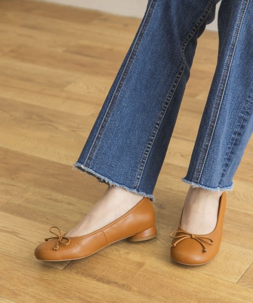 URBAN RESEARCH（アーバンリサーチ）の「バレエフラットシューズ（バレエシューズ・レディース・ブラック/ブラウン系その他・37/38/36）」の3枚目の写真