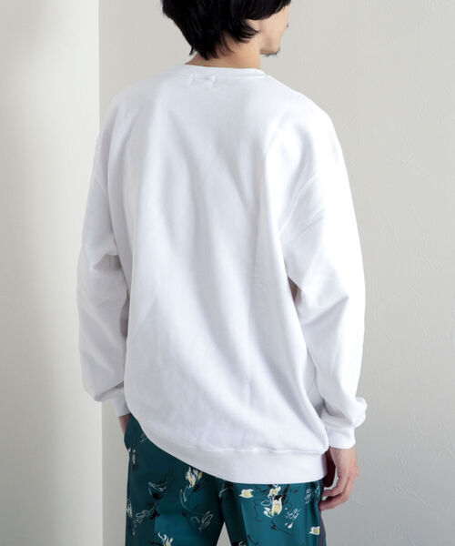 GLOSTER（グロスター）の「《22SS再登場！》【GLOSTER/グロスター】DOG&CAT 犬猫プリント裏毛スウェット（スウェット・メンズ・ホワイト系その他/ホワイト系その他2/グレー系その他/グレー系その他2・MEDIUM/LARGE）」の19枚目の写真