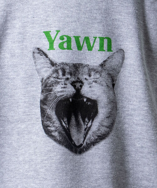 GLOSTER（グロスター）の「《22SS再登場！》【GLOSTER/グロスター】DOG&CAT 犬猫プリント裏毛スウェット（スウェット・メンズ・ホワイト系その他/ホワイト系その他2/グレー系その他/グレー系その他2・MEDIUM/LARGE）」の16枚目の写真