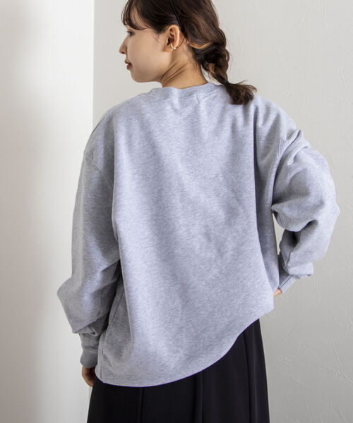 GLOSTER（グロスター）の「《22SS再登場！》【GLOSTER/グロスター】DOG&CAT 犬猫プリント裏毛スウェット（スウェット・メンズ・ホワイト系その他/ホワイト系その他2/グレー系その他/グレー系その他2・MEDIUM/LARGE）」の6枚目の写真