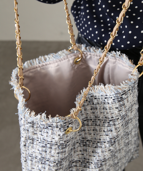 La TOTALITE（ラトータリテ）の「ツイードトートBAG◇（トート