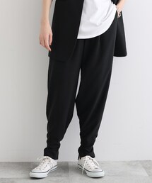 INDIVI | 【こなれSETUP/エコ/2WAY/洗える/UVケア】コットンデザインパンツ(その他パンツ)