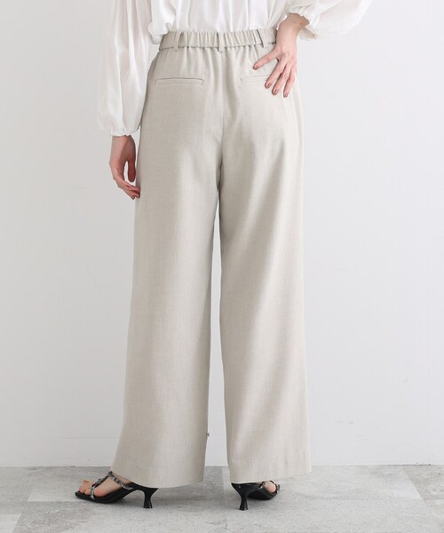 INDIVI(インディヴィ)の「◆【こなれSETUP/エコ/2WAY/洗える/UVケア】コットンデザインパンツ(その他パンツ・レディース・ブラック/ナチュラル・40/38/15 /13/19/36)」の7枚目の写真