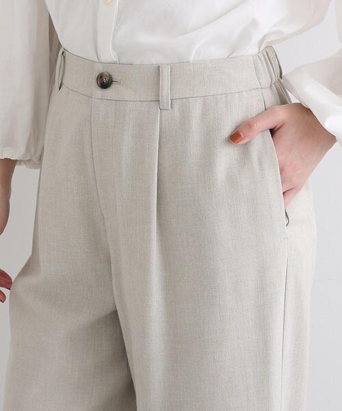 INDIVI(インディヴィ)の「◆【こなれSETUP/エコ/2WAY/洗える/UVケア】コットンデザインパンツ(その他パンツ・レディース・ブラック/ナチュラル・40/38/15 /13/19/36)」の8枚目の写真