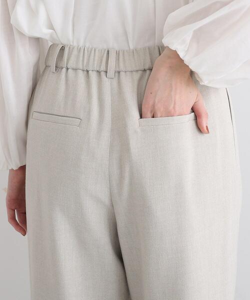 INDIVI(インディヴィ)の「◆【こなれSETUP/エコ/2WAY/洗える/UVケア】コットンデザインパンツ(その他パンツ・レディース・ブラック/ナチュラル・40/38/15 /13/19/36)」の9枚目の写真