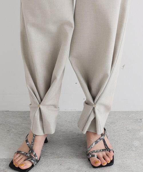 INDIVI(インディヴィ)の「◆【こなれSETUP/エコ/2WAY/洗える/UVケア】コットンデザインパンツ(その他パンツ・レディース・ブラック/ナチュラル・40/38/15 /13/19/36)」の11枚目の写真