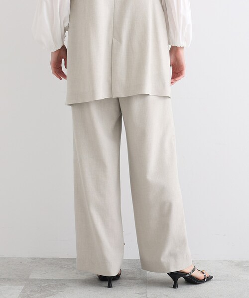 INDIVI(インディヴィ)の「◆【こなれSETUP/エコ/2WAY/洗える/UVケア】コットンデザインパンツ(その他パンツ・レディース・ブラック/ナチュラル・40/38/15 /13/19/36)」の15枚目の写真