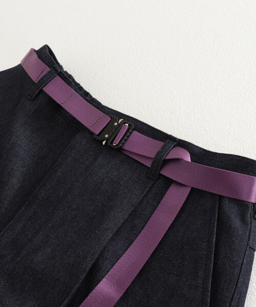 GLOSTER（グロスター）の「【GLOSTER/グロスター】MULTI-PORPOSE バックルベルト改（ベルト・メンズ・チャコールグレー/ライトグレー/ブラック/レッド/オレンジ/イエロー/グリーン/パープル・FREE）」の6枚目の写真