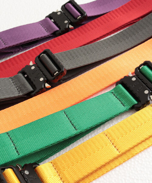 GLOSTER（グロスター）の「【GLOSTER/グロスター】MULTI-PORPOSE バックルベルト改（ベルト・メンズ・チャコールグレー/ライトグレー/ブラック/レッド/オレンジ/イエロー/グリーン/パープル・FREE）」の9枚目の写真